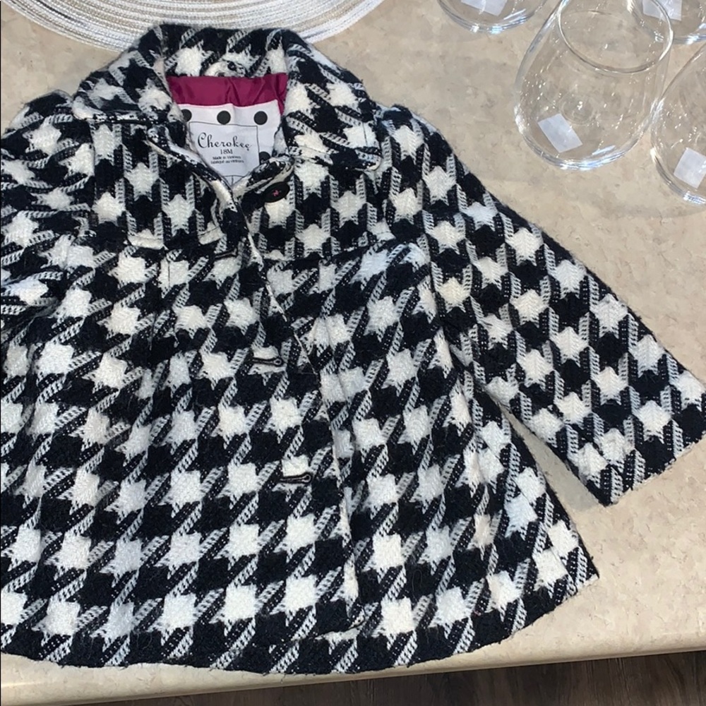 18M girls peacoat with flare at bottom